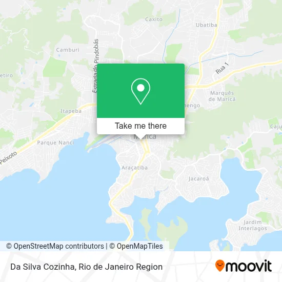 Da Silva Cozinha map