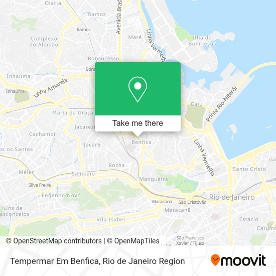 Tempermar Em Benfica map