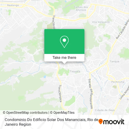 Condominio Do Edificio Solar Dos Mananciais map