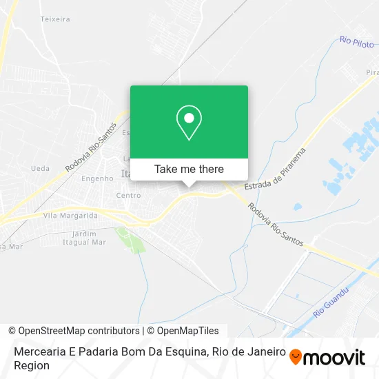 Mercearia E Padaria Bom Da Esquina map
