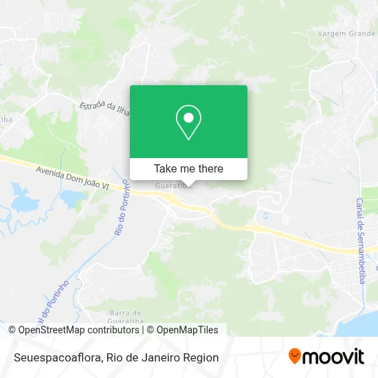 Seuespacoaflora map