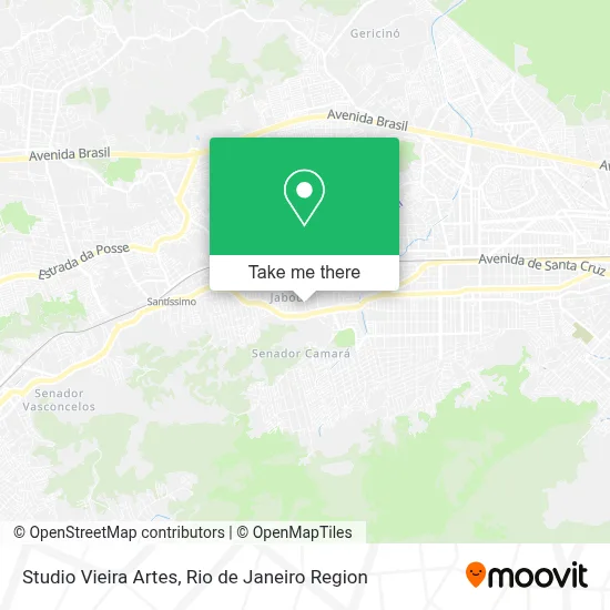 Studio Vieira Artes map