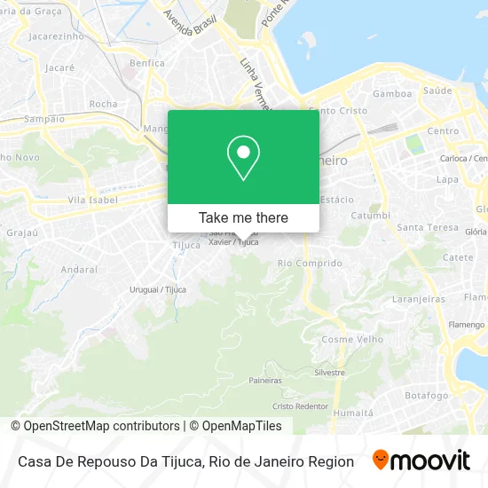Casa De Repouso Da Tijuca map