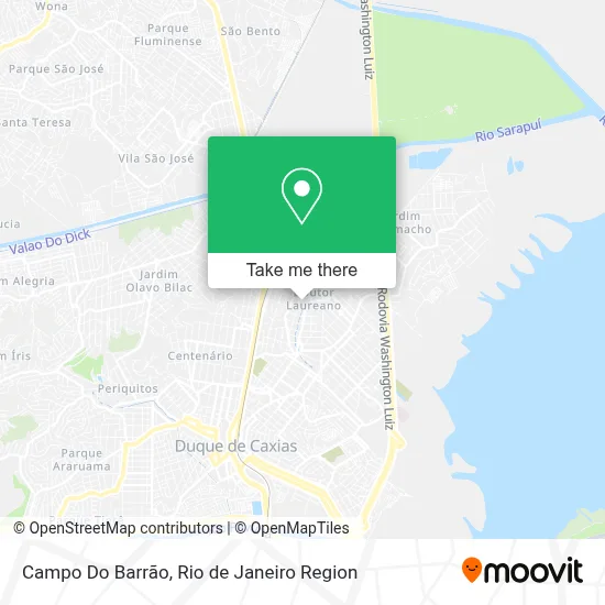 Campo Do Barrão map