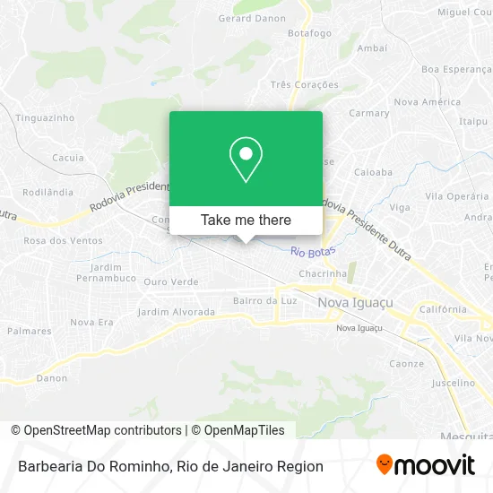 Barbearia Do Rominho map