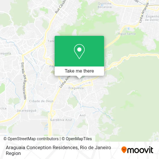 Araguaia Conception Residences map