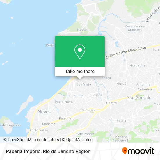 Padaria Imperio map