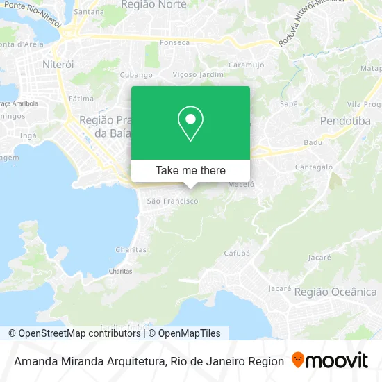 Amanda Miranda Arquitetura map