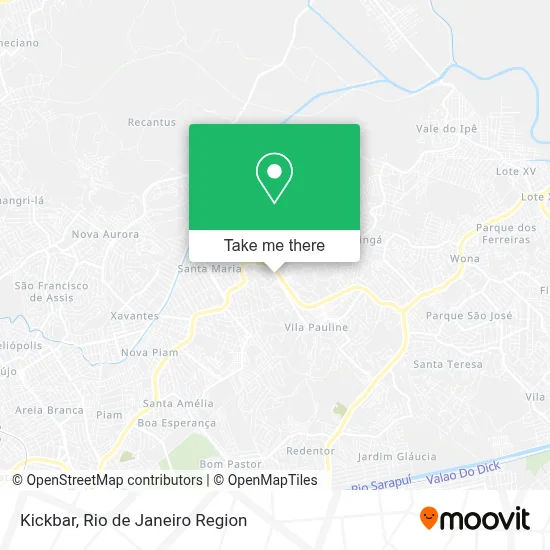 Kickbar map