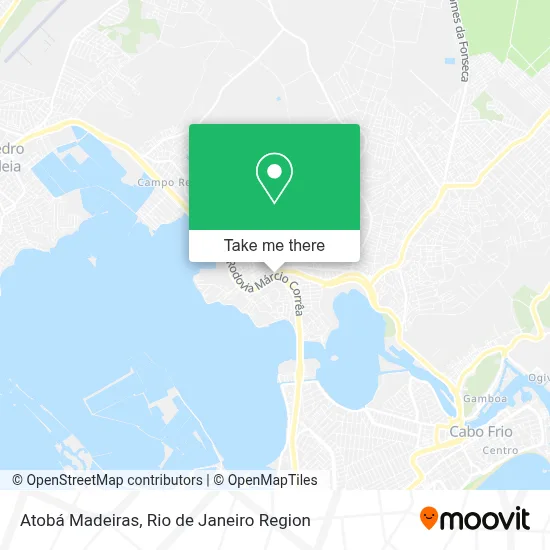 Atobá Madeiras map