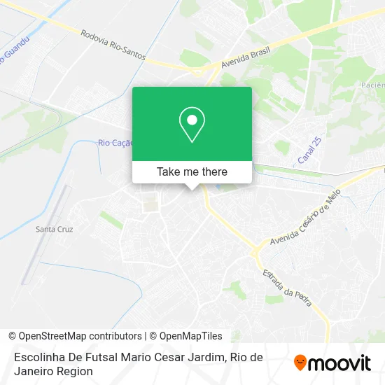 Escolinha De Futsal Mario Cesar Jardim map