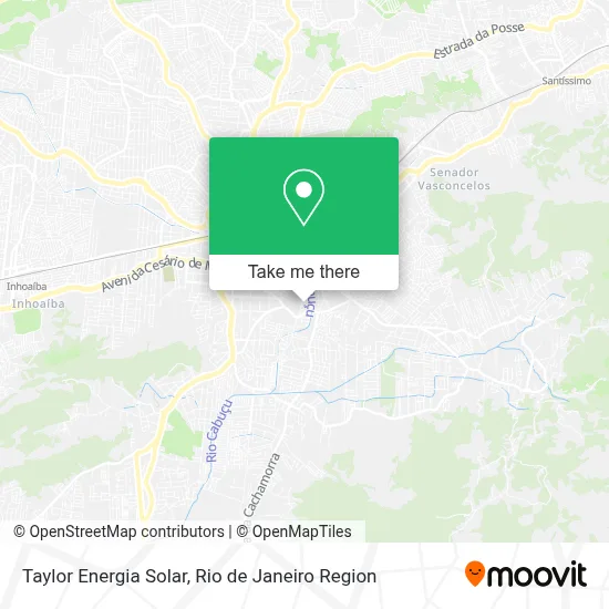Taylor Energia Solar map