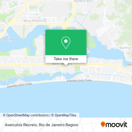 Aveículos Recreio map