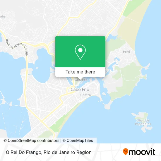 O Rei Do Frango map