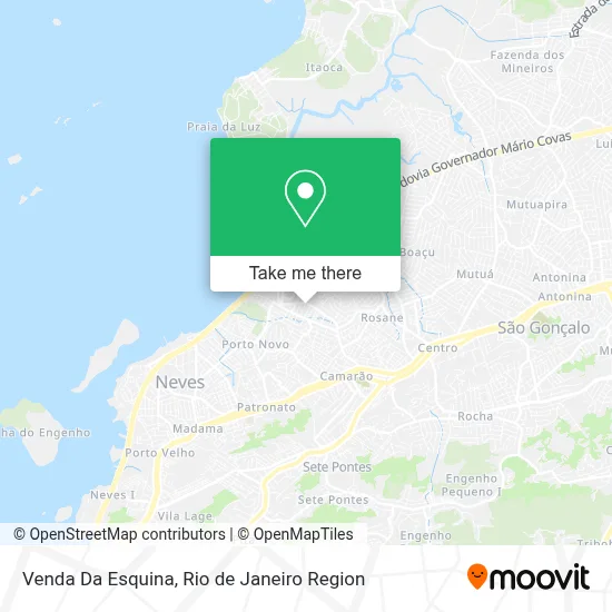 Venda Da Esquina map