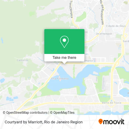 Courtyard by Marriott map