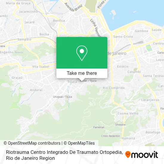 Riotrauma Centro Integrado De Traumato Ortopedia map