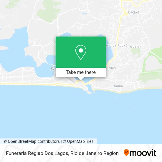 Funeraria Regiao Dos Lagos map