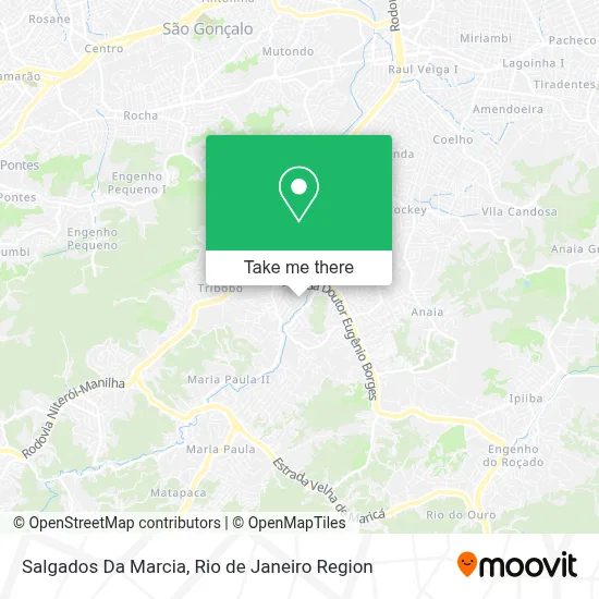 Salgados Da Marcia map