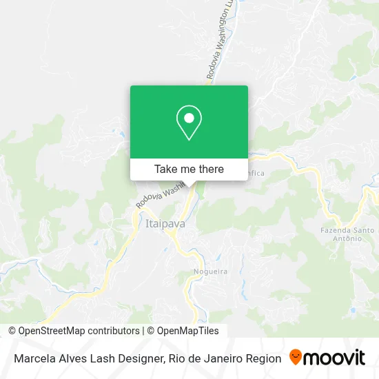 Marcela Alves Lash Designer map