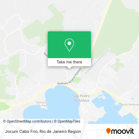 Jocum Cabo Frio map