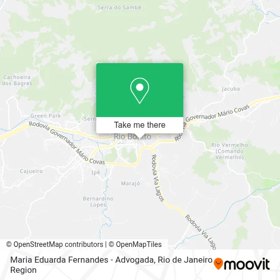Maria Eduarda Fernandes - Advogada map