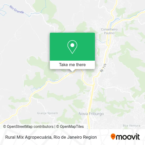 Rural Mix Agropecuária map