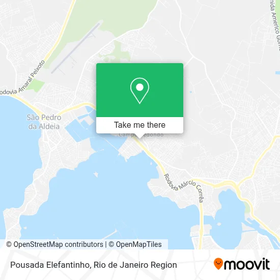 Pousada Elefantinho map