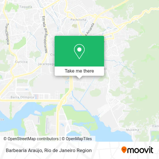 Barbearia Araújo map