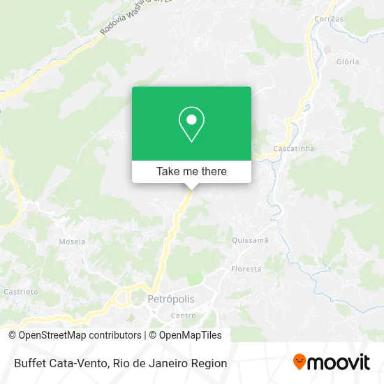 Buffet Cata-Vento map