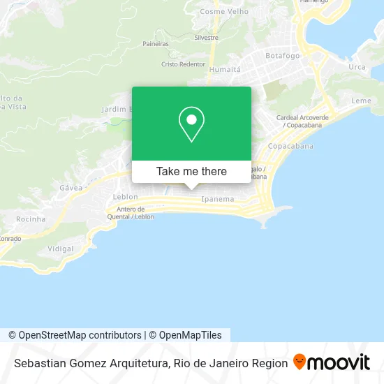 Sebastian Gomez Arquitetura map