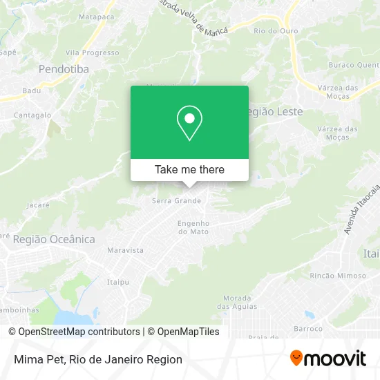 Mima Pet map