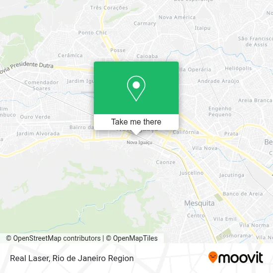 Real Laser map