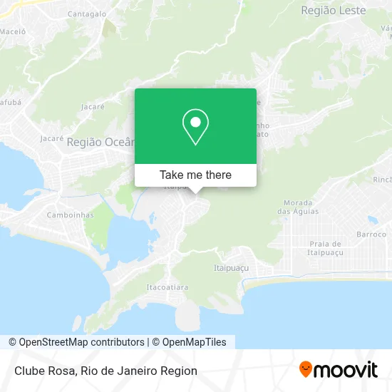 Clube Rosa map