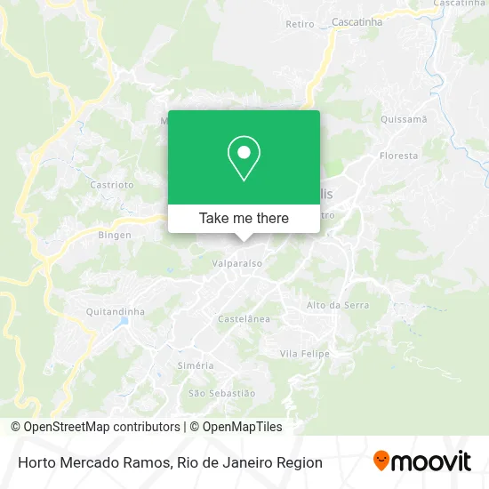 Horto Mercado Ramos map