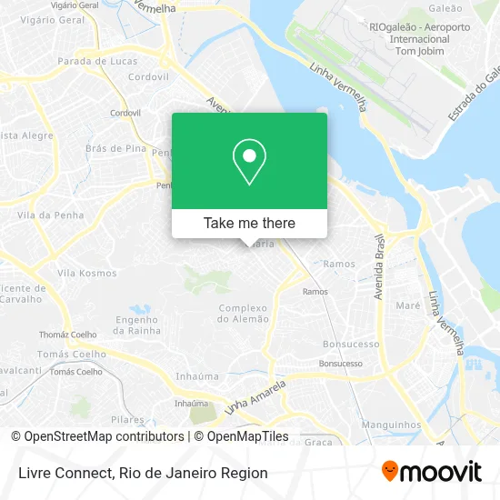 Livre Connect map