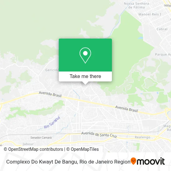 Complexo Do Kwayt De Bangu map