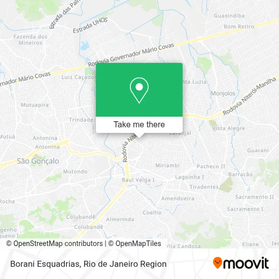 Borani Esquadrias map