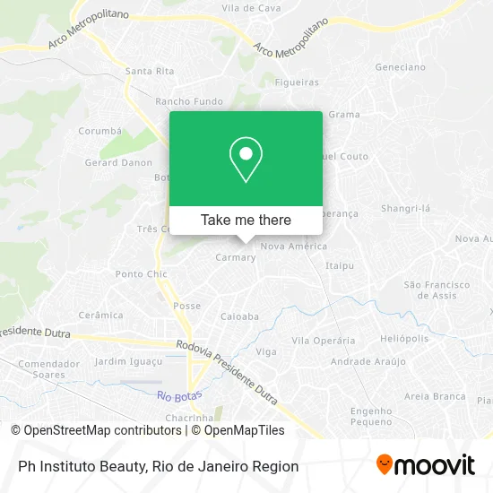 Ph Instituto Beauty map
