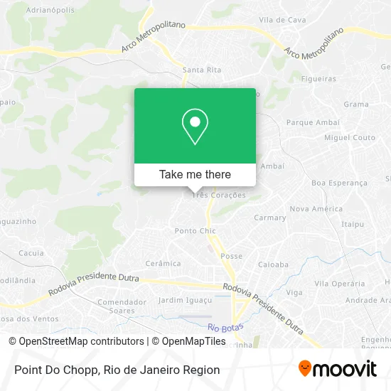 Point Do Chopp map