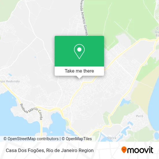 Casa Dos Fogões map