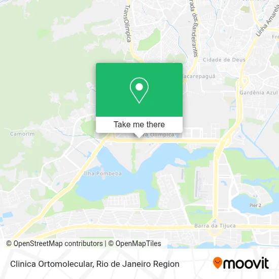 Clinica Ortomolecular map