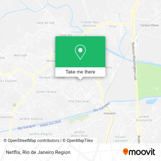 Netflix map