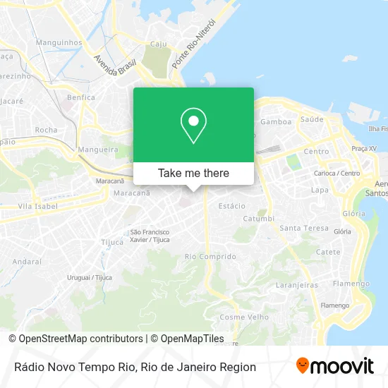 Rádio Novo Tempo Rio map