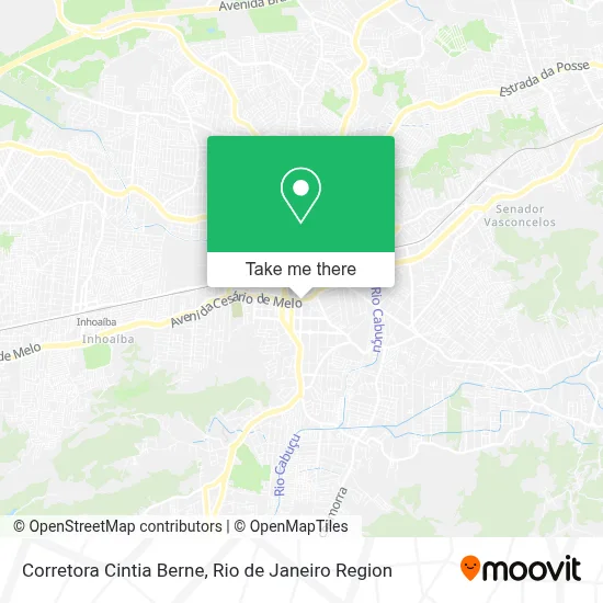 Corretora Cintia Berne map