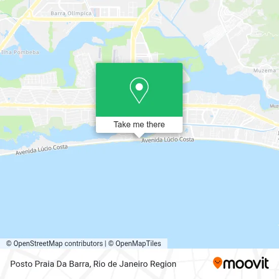 Posto Praia Da Barra map