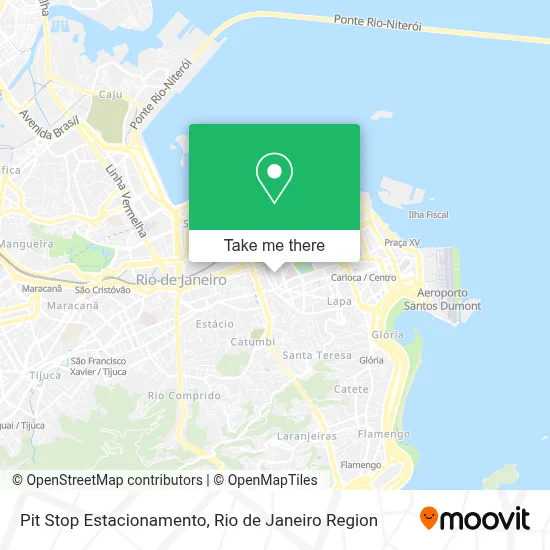 Pit Stop Estacionamento map