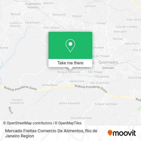 Mercado Freitas Comercio De Alimentos map