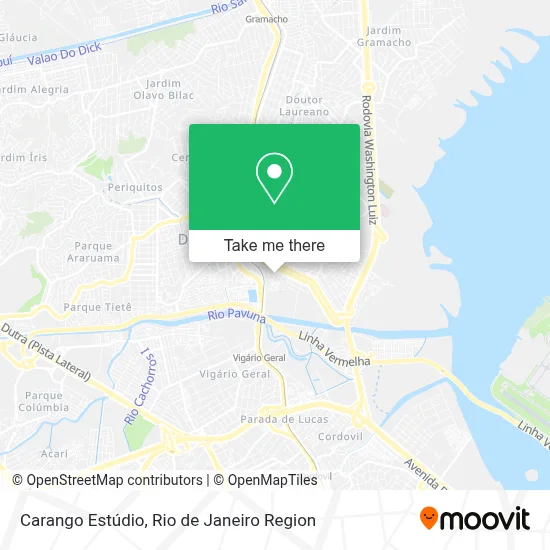 Carango Estúdio map