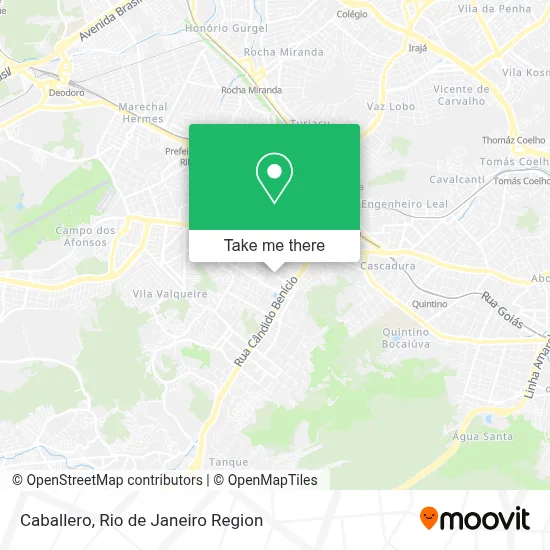 Caballero map